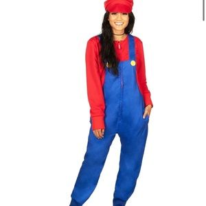 Tipsy elves super Mario onesie